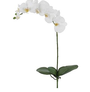 Orquídea Phalaenopsis Real Toque x9 76cm Flor Permanente