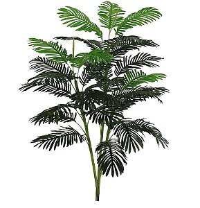 Palmeira Real Toque x32 Verde 1,50m Árvore Permanente
