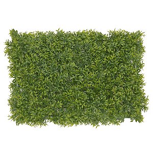 Placa de Grama Artificial 60x40cm para Muro Inglês e Jardim Vertical 60X40cm