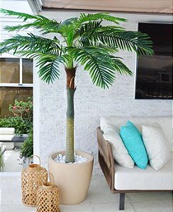 Palmeira Real Toque 2,10m Permanente (Apenas a Árvore)