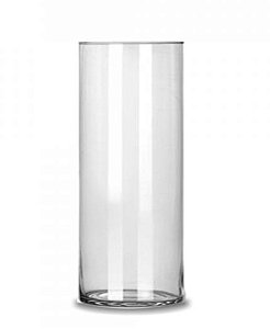 Vaso Vidro Cilíndrico 50 (A) x 20 (D) cm