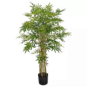 Bambu Australiano Verde Árvore Artificial 1,6m com Pote