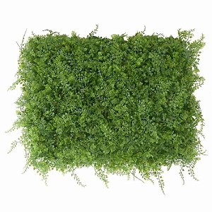 Placa Grama Artificial Mix Verde Claro 60x40cm