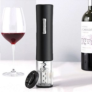 Abridor Vinho Garrafa Automático Elétrico Saca Rolha