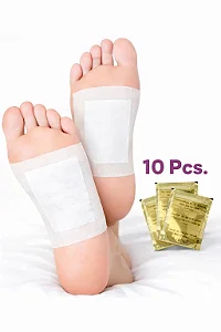 Kit 10 Adesivos Eliminador de Toxinas Detox Natural P/ Pes - Saude