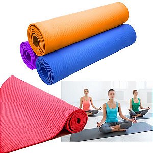 Tapete Texturizado Pilates Yoga Alongamento Exercicio 5mm -