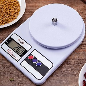 Balança Digital Cozinha 1g Até 5kg Alta Precisão Vidro