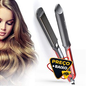 Prancha Alisadora Kemei Com Intensidade De Calor 220V