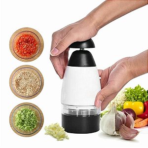 Cortador Picador Triturador Legumes E Alho Manual Cozinha