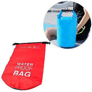 Bolsa Mochila Impermeável Saco Estanque 20 Litros Camping Bag