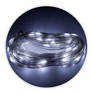 Pisca Pisca Cascata 360 LED 9 Metros com 8 Modos para Halloween e