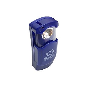 CDSP (Exclusivo Plano VIP) - Mini Lanterna Delta LED Chaveiro Azul