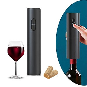 Kit Abridor de Vinhos Saca Rolhas Elétrico Automático – Utimix Importadora