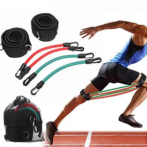 Faixa Resistencia Para Pernas Treinamento Força Fitness