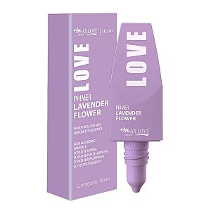 Primer Lavender Flower Maquiagem Vegano Max Love