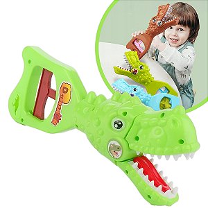 Brinquedo Garra Mão Dinossauro Morder Infantil Praia Pegador