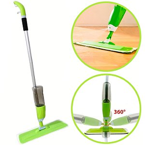 Spray Mop Esfregão Reservatório Agua Rodo Limpador