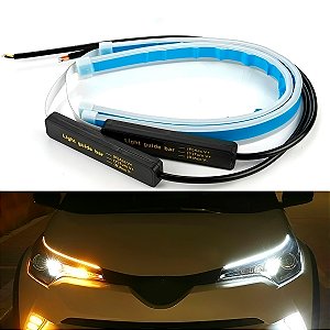 Fita LED Veicular Sequencial 45cm Luzes Automotivas