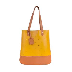 Bolsa de Couro Legítimo Flávia Elegância Resistente