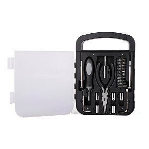 Conjunto Kit Ferramentas Alicate Chave de Fenda Utilidades