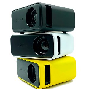 Mini Projetor Portátil Espelhamento Computador Celular HD
