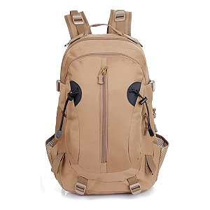 Mochila Tática Militar Multifuncional Caqui 40L Resistente