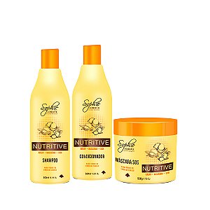 Kit Nutritive Manutenção Shampoo Condicionador Máscara
