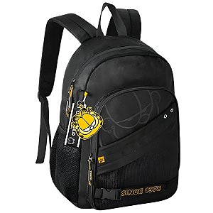 Mochila Costas Escolar Casual Preta Juvenil Reforçada