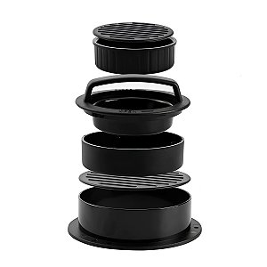 Forma Redonda Hamburger Prensagem Molde Antiaderente