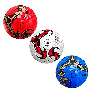 Bola de Futebol Tamanho 5 Campo Grama Sintético Esporte