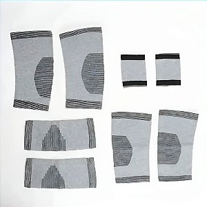 Kit Protetores Ortopédicos Suporte Compressão Equipamento