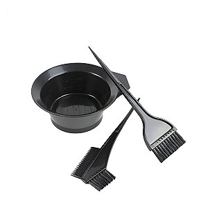 Kit 3 Itens Pintura Cabelo Coloração Salão de Beleza