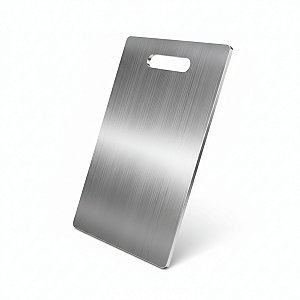 Tábua de Corte Aço Inox Carne Legumes Utensílio Multiuso