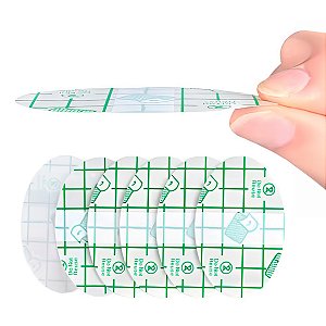 20 Adesivos Protetores Transparentes Impermeável Ouvido Calcanhar