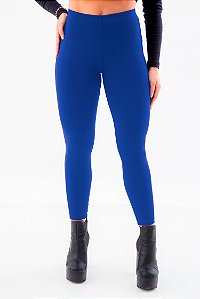 Calça Legging Ribana Fio Algodão Orgânico com Elastano Cinza Pedra