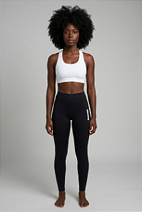 Legging Poliamida Biodegradável Feminina Preta