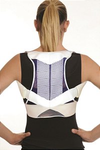 Espaldeira postural tipo mochila