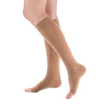 Meia Assure Panturrilha 20-30mmHg Bege