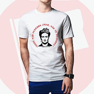 Camiseta Frida Não Te Demores