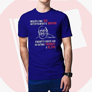 Camiseta Paulo Freire Ser Humano
