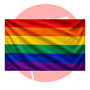 Bandeira LGBTQIA+ – Dupla face e alta qualidade