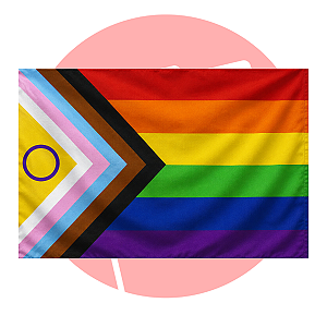 Bandeira LGBTQIA+ e Antirracista –Dupla face e alta qualidade