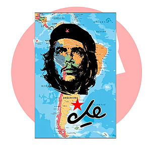 Bandeira Che Guevara- Dupla face e alta qualidade