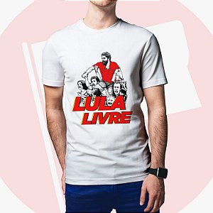Camiseta Lula Livre