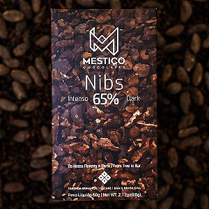 Chocolate Bean to Bar Nibs 65% - Mestiço 60g