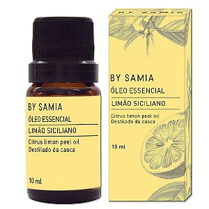 Óleo Essencial de Limão Siciliano 10 ml - By Samia
