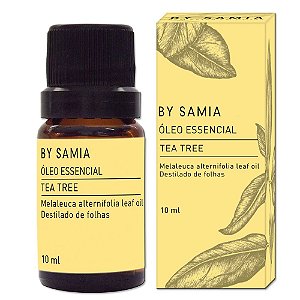 Óleo Essencial de Tea Tree (Melaleuca) 10 ml - By Samia