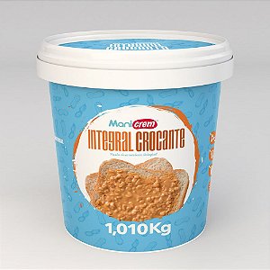 Pasta De Amendoim Crocante - 1Kg Manicrem