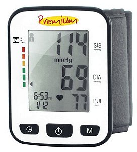 Aparelho de Pressão Digital de Pulso BPSP21 Premium
