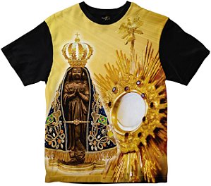 Camiseta Nossa Senhora Aparecida Rainha do Brasil